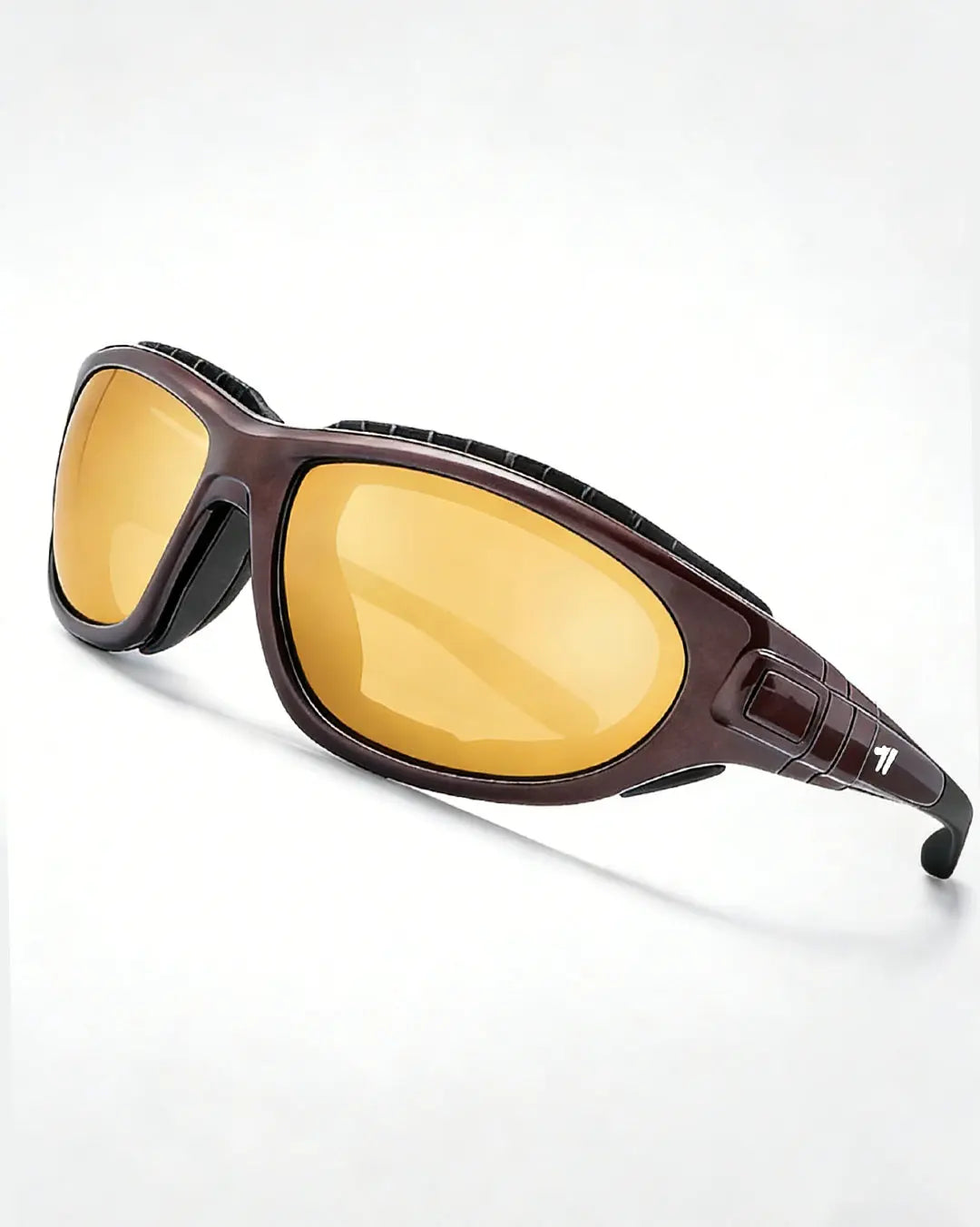 Cycling Glasses Polarized: Windproof UV400 Protection Sports Glasses Adjustable Temples for Perfect Fit