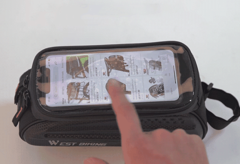 Fahrrad Tasche Handy Touchscreen