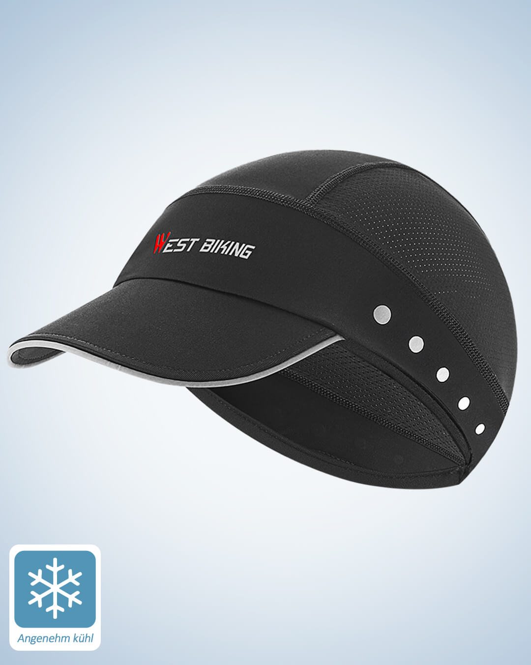 Rennrad Cap Sommer mit Mesh