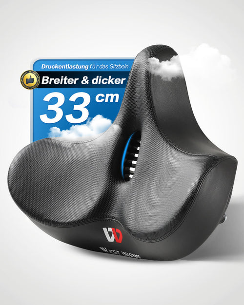 Comfort Bike Saddle for Men & Women