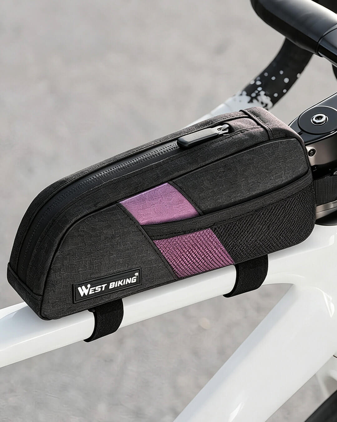 Bicycle Top Tube Bag – Compact Frame Bag for On the Go – ReverbRide