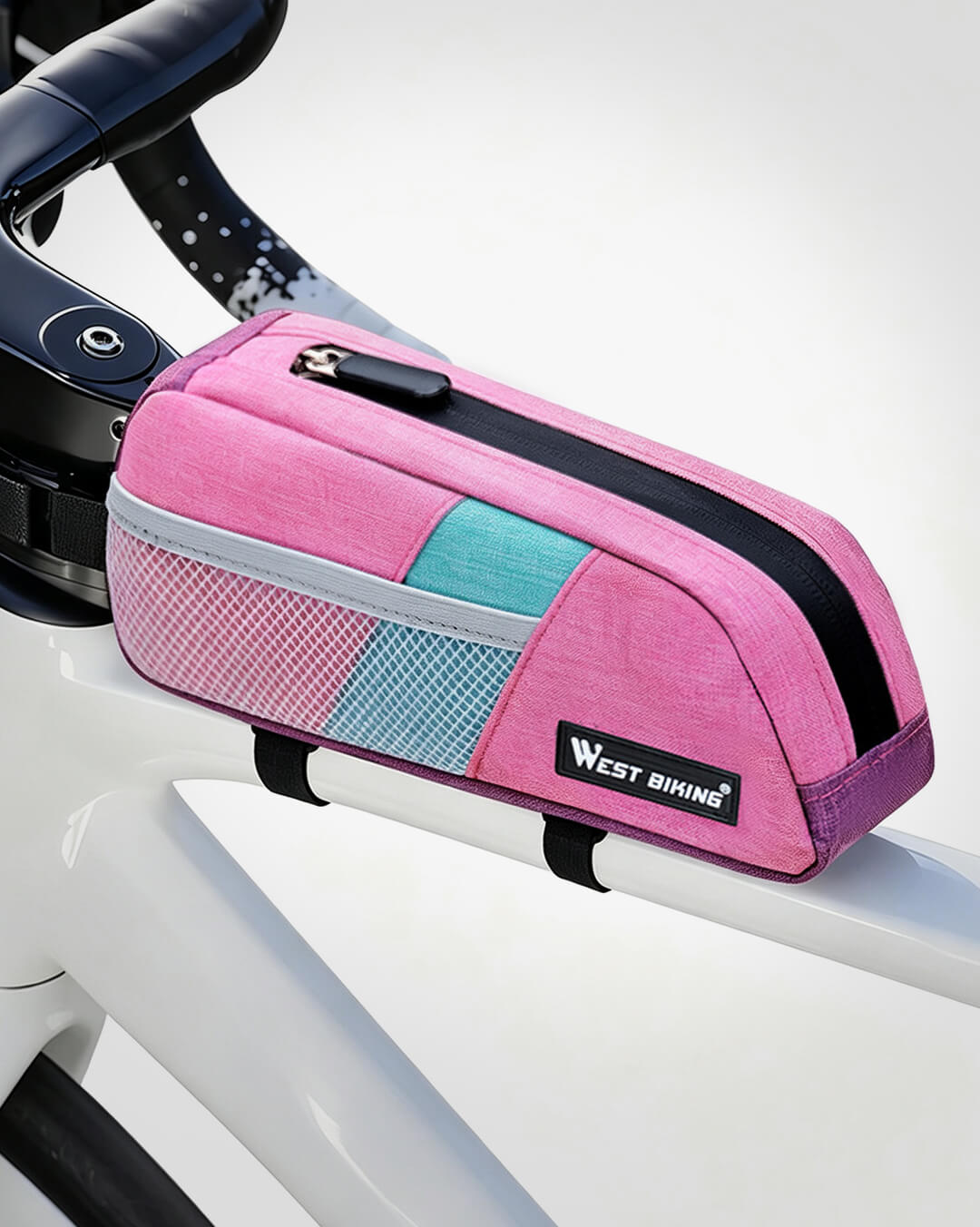 Fahrrad Oberrohrtasche – Kompakte Rahmentasche für Handy, Schlüssel & Fahrradzubehör