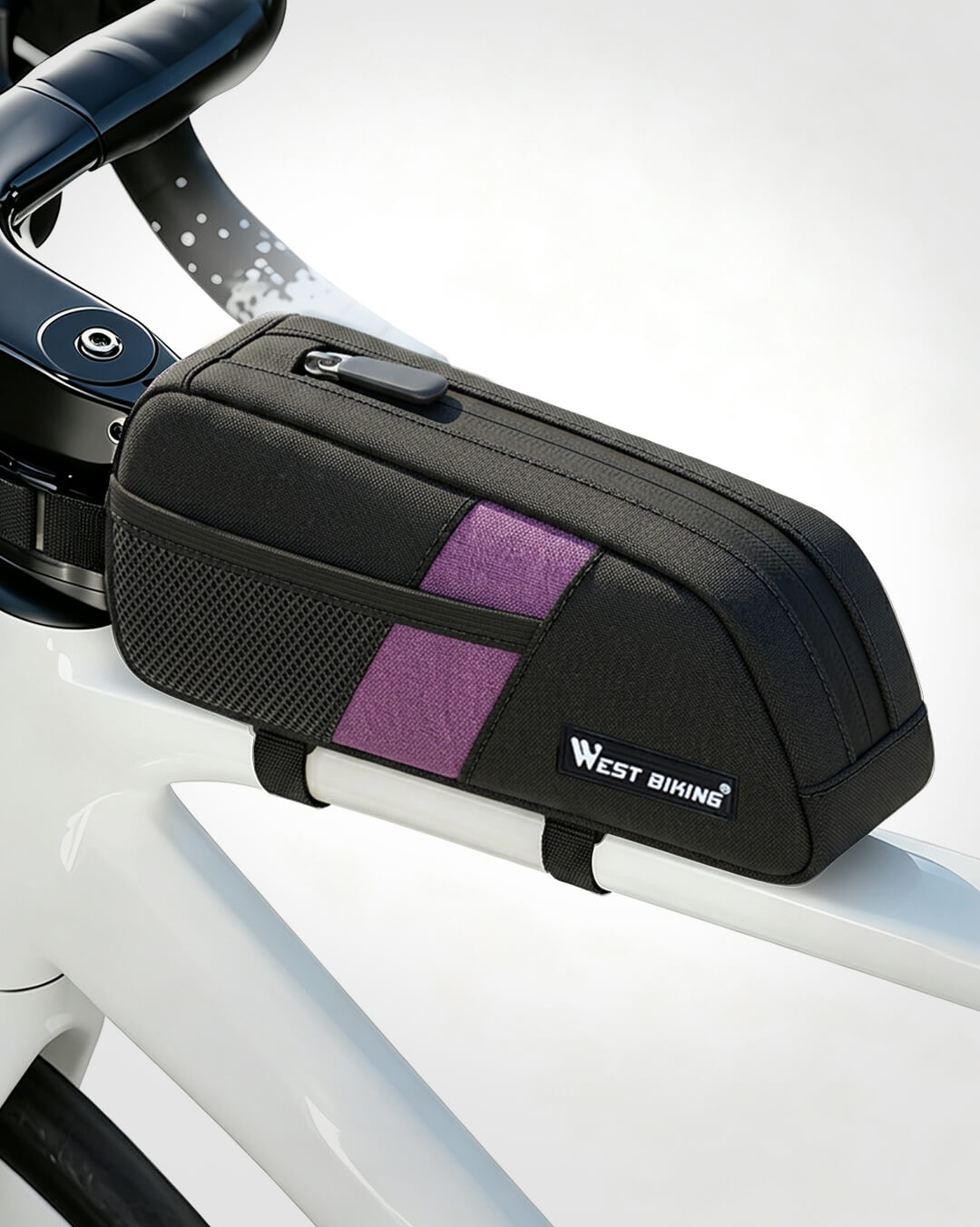 Fahrrad Oberrohrtasche – Kompakte Rahmentasche für Handy, Schlüssel & Fahrradzubehör