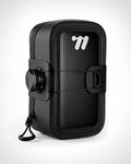 Schwarze Rennrad Sattel Tasche unter dem Sattel mit sicherem Halt ohne Verrutschen