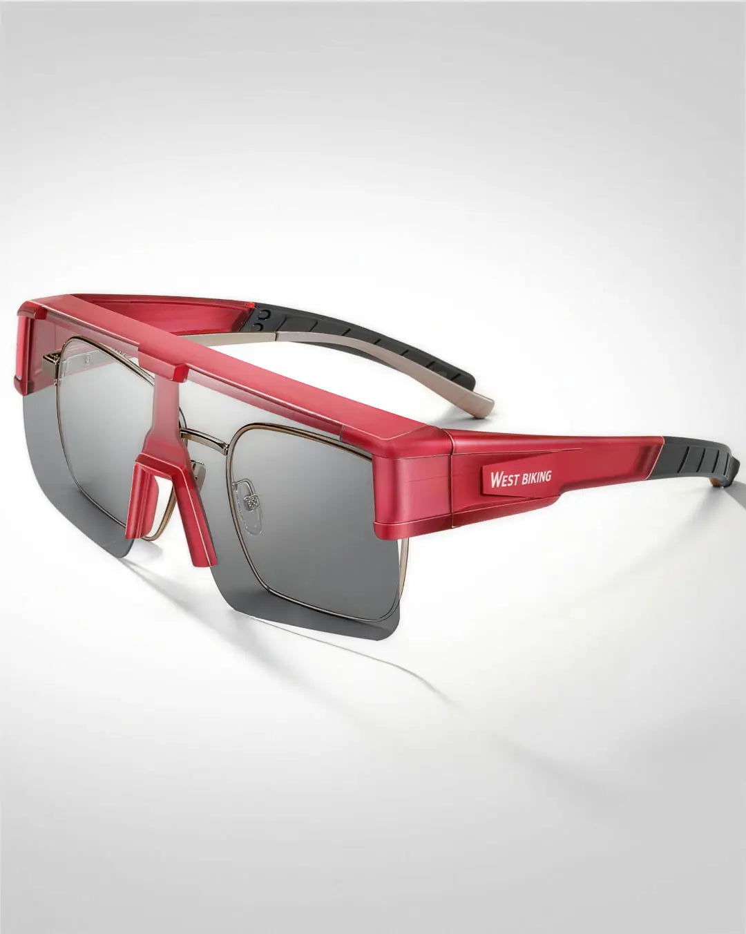 Überzieh Fahrradbrille für Brillenträger – UV400 Sportbrille mit selbsttönenden oder polarisierten Gläsern