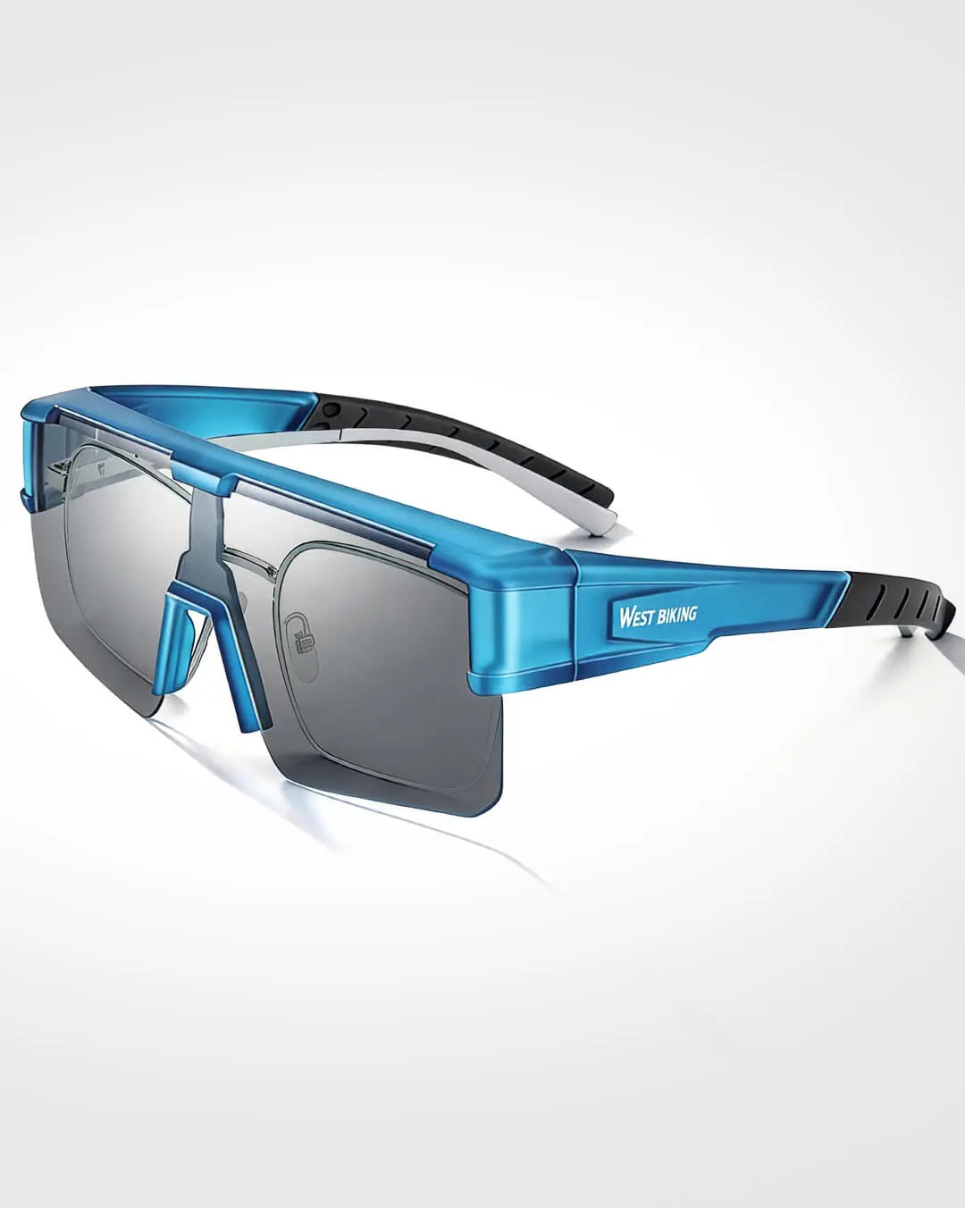 Überzieh Fahrradbrille für Brillenträger – UV400 Sportbrille mit selbsttönenden oder polarisierten Gläsern
