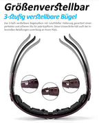 Fahrradbrille Polarisiert:  Winddichter UV400-Schutz Sportbrille verstellbare Bügel für perfekten Sitz | Ideal Für Damen & Herren - ReverbRide