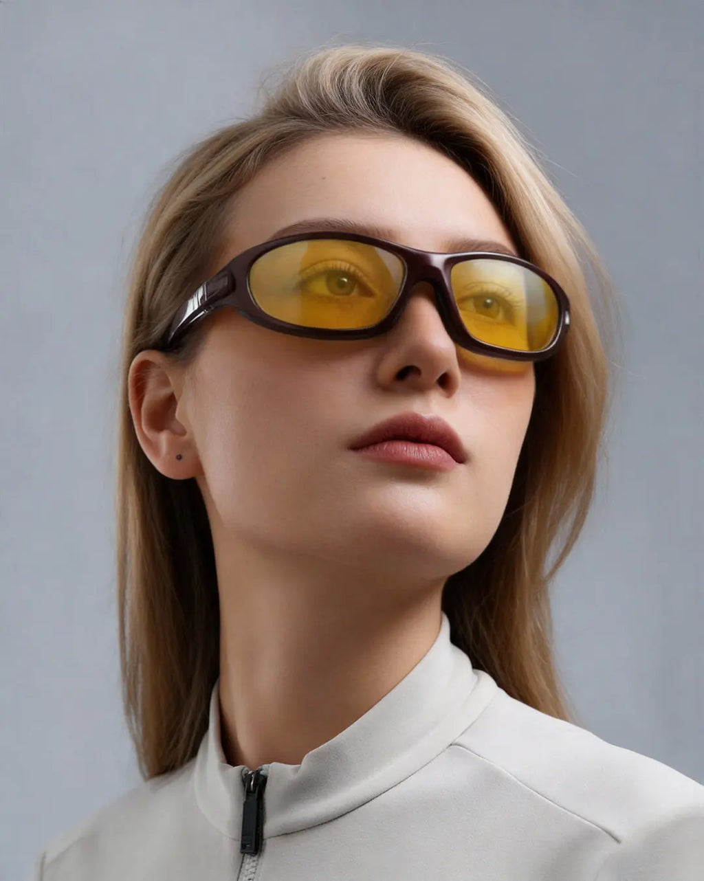Fahrradbrille Polarisiert:  Winddichter UV400-Schutz Sportbrille verstellbare Bügel für perfekten Sitz | Ideal Für Damen & Herren 我的商店