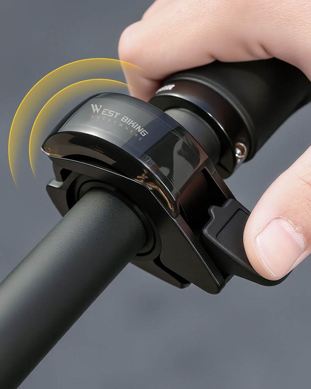 Lauter Ton Fahrradklingel einfache Ergonomie-Bedienung am Lenker
