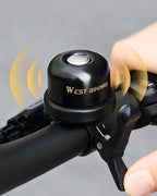 Kompakte Fahrradklingel für den Fahrrad Diebstahlschutz.