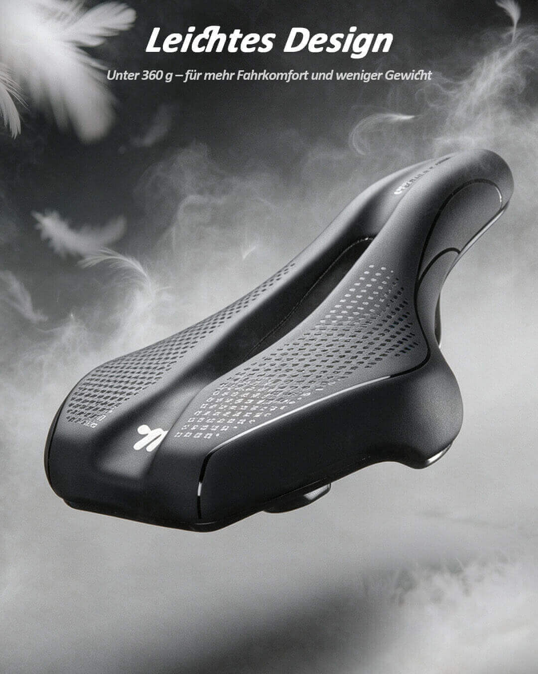 Ergonomic Bicycle Saddle – Pressure-Relieving & Waterproof – ReverbRide