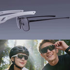 Fahrradbrille für Brillenträger – OTG Überzieh-Sportbrille mit UV400 & polarisierten Gläsern