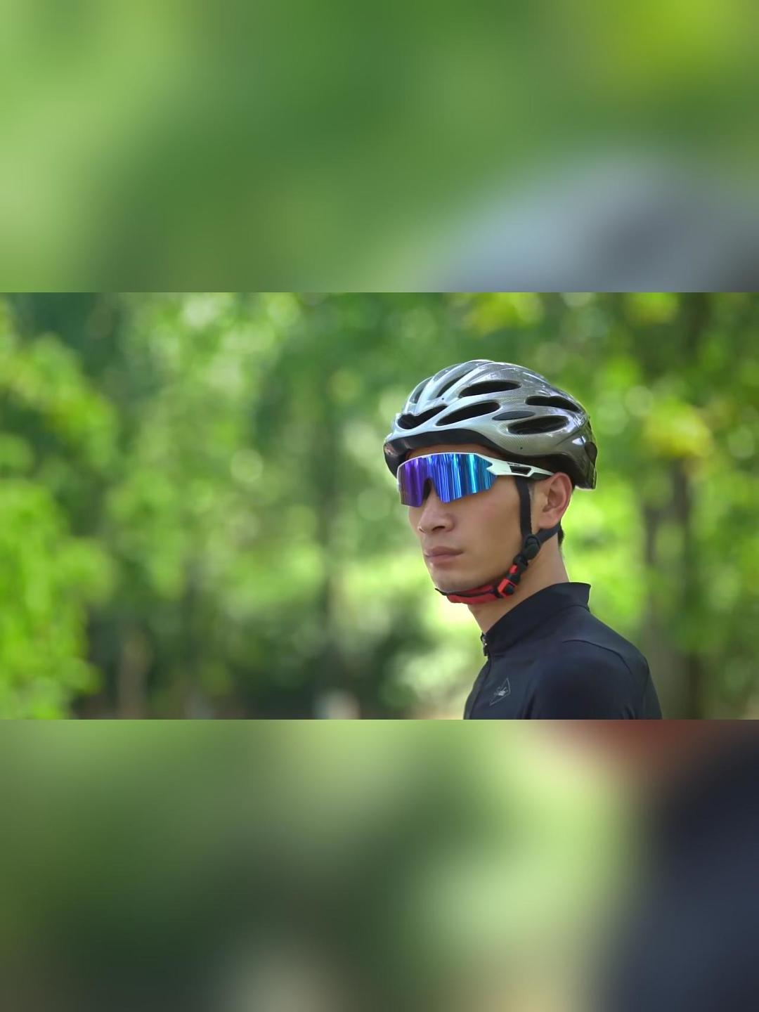 Fahrradbrille Sportbrille für Rennrad und E-Bike Video
