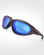 Fahrradbrille Polarisiert:  Winddichter UV400-Schutz Sportbrille verstellbare Bügel für perfekten Sitz | Ideal Für Damen & Herren - ReverbRide