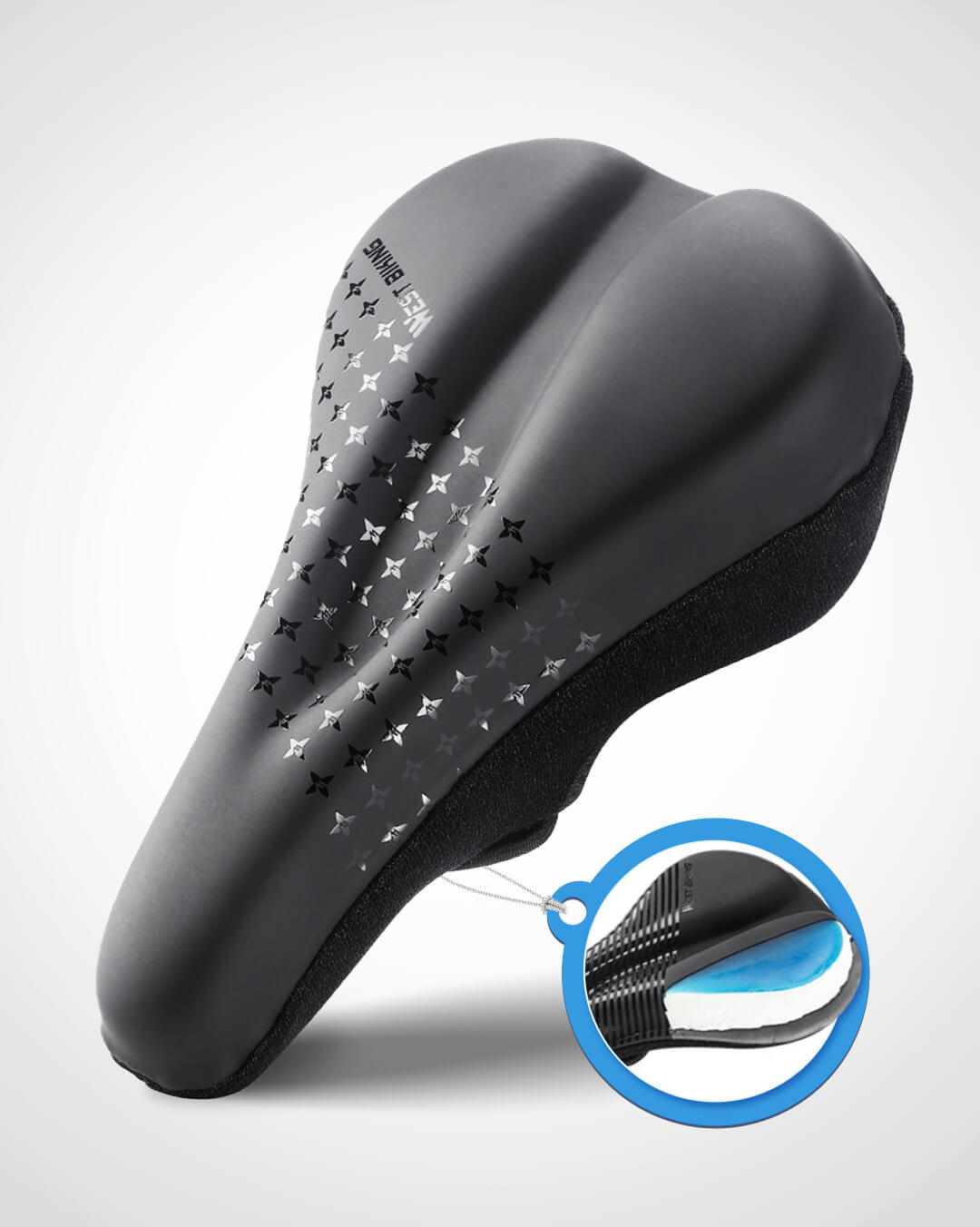 Gel Sattelbezug Fahrrad – Wasserdicht & Ergonomisch