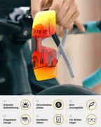 Winddichte Rennradbrille mit 90° Flip-Up Design