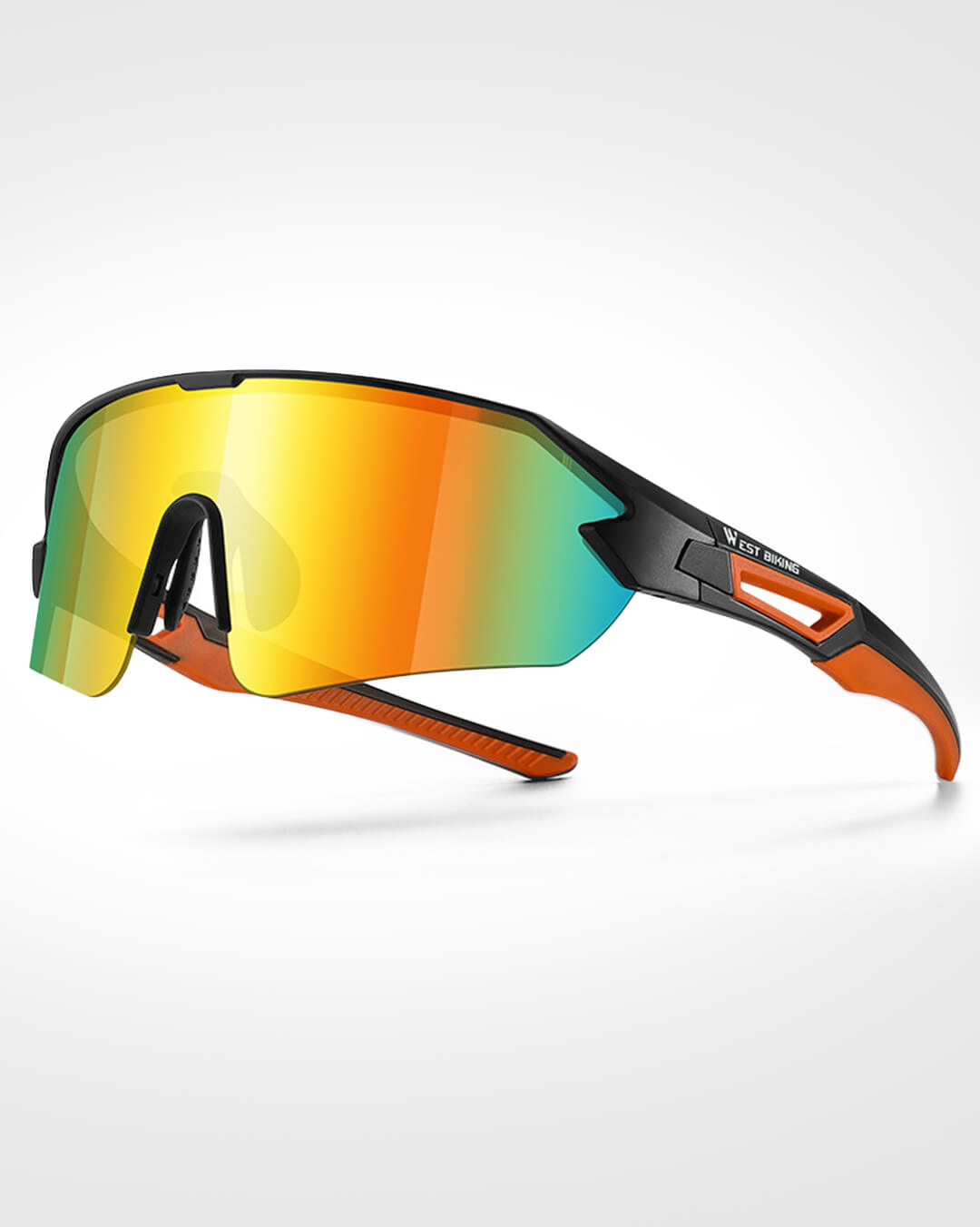 Sportbrille mit getöntem Glas für E-Bike und Rennrad