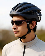 Fahrradbrille Polarisiert:  Winddichter UV400-Schutz Sportbrille verstellbare Bügel für perfekten Sitz