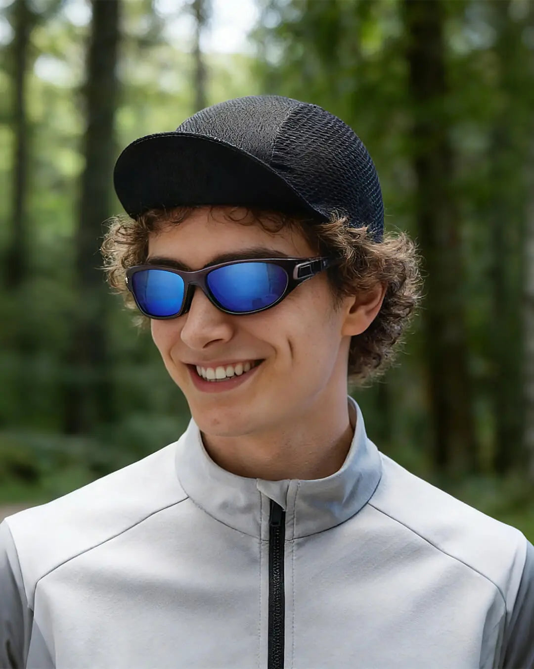 Fahrradbrille Polarisiert:  Winddichter UV400-Schutz Sportbrille verstellbare Bügel für perfekten Sitz | Ideal Für Damen & Herren - ReverbRide